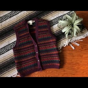 Vintage Wool Vest
